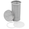 Cold Brew Coffee & Tea Maker Stainless Steel Filter With Lid for Mason Jars